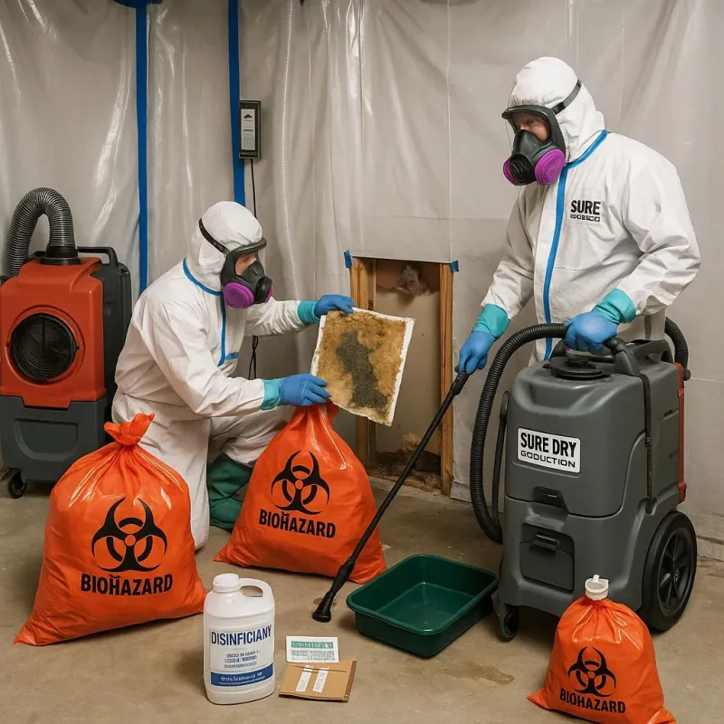 Contaminated Water Handling Protocols process in Olton, TX