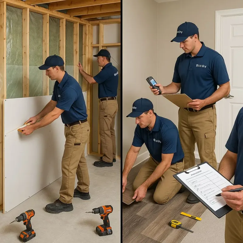Repairs and Reconstruction process in Olton, TX